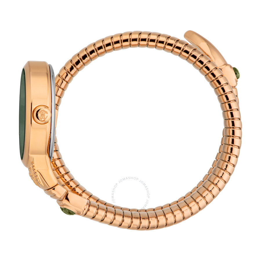 Roberto Cavalli Serpente Ornato Green Dial Ladies Watch RC5L104M0045 - 3