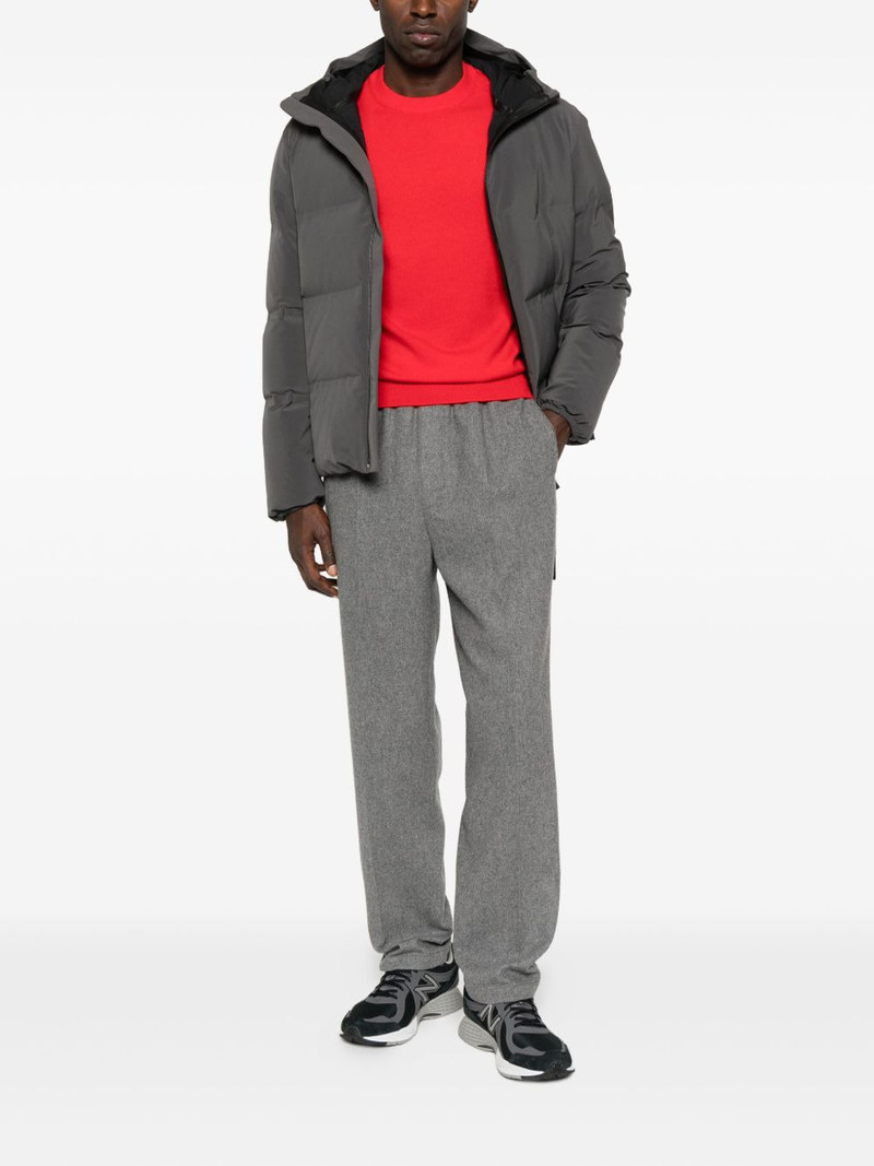 Herno hooded quilted coat outlook