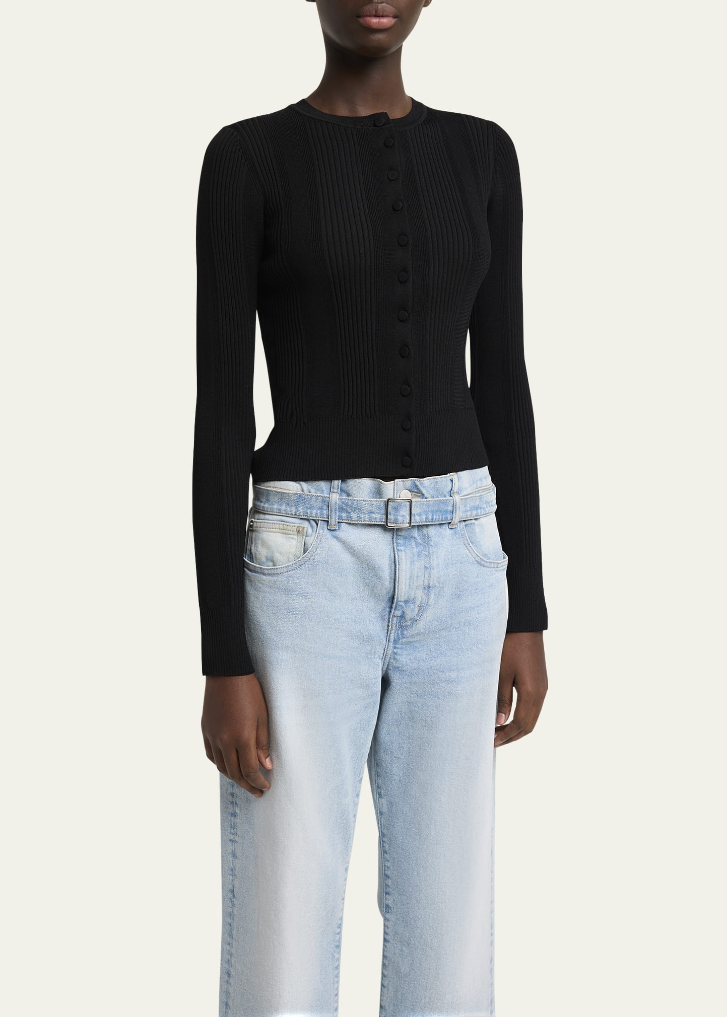 Currin Column Rib Button Down Top - 4