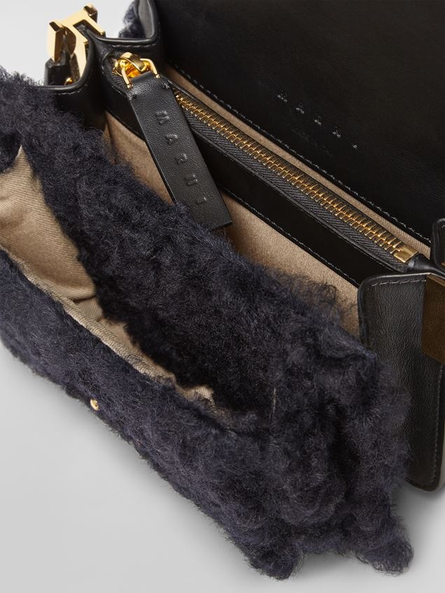 TRUNK BAG IN SHEARLING AND CALFSKIN - 5