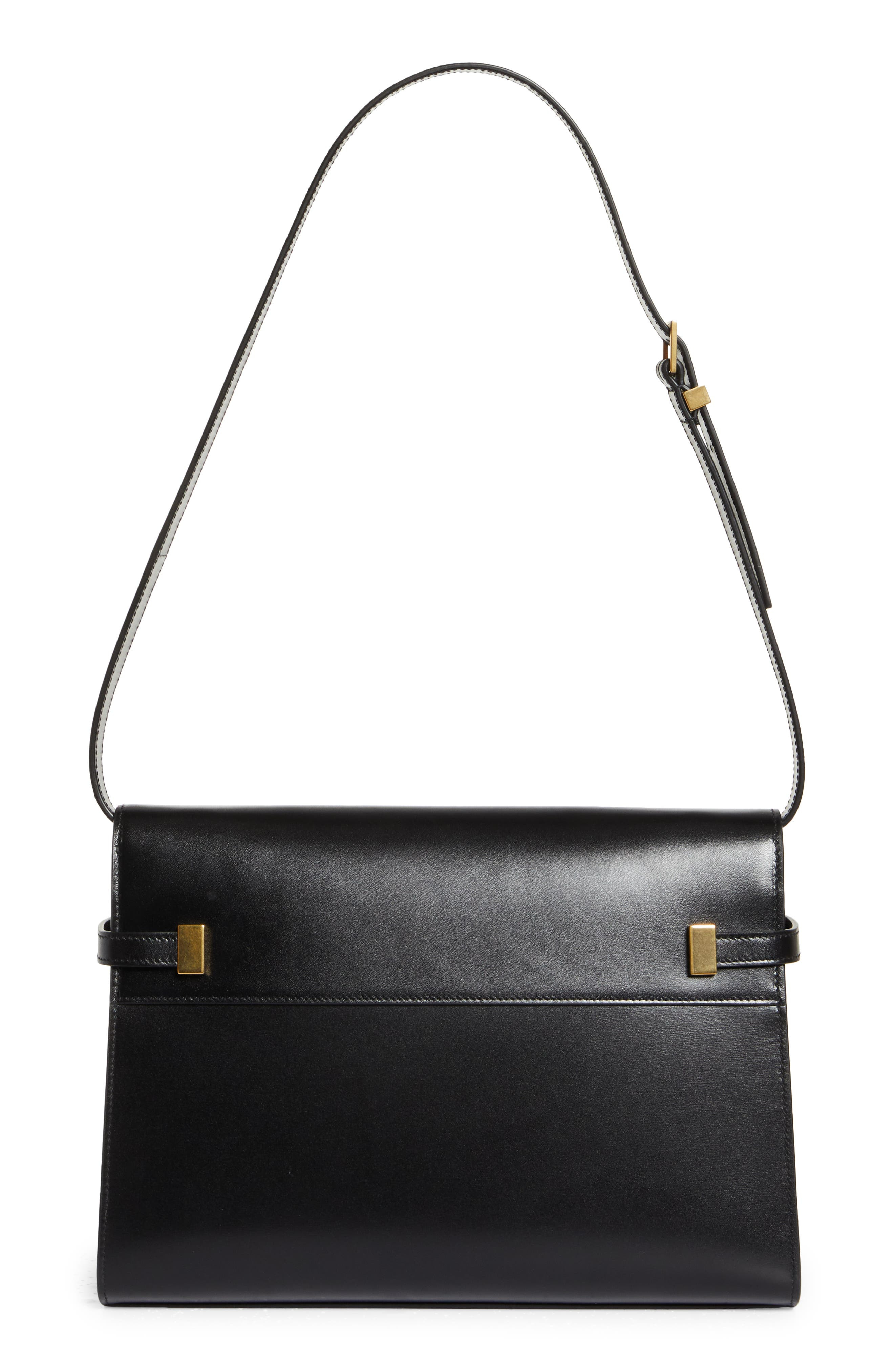 Saint Laurent Medium Manhattan Shoulder Tote in Noir at Nordstrom - 3