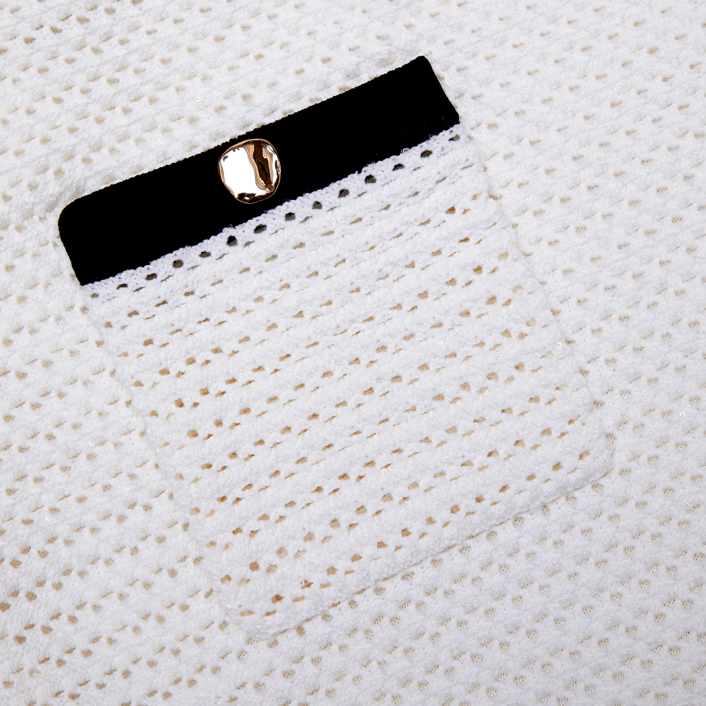 White Crochet Skirt - 5