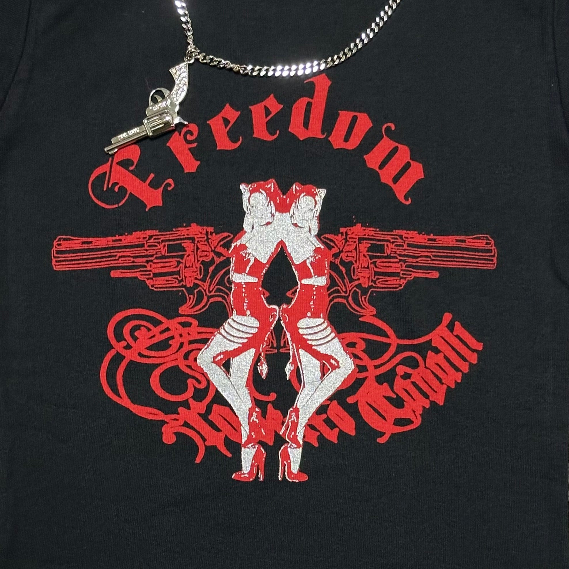 ROBERTO CAVALLI Freedom Long Sleeve T-Shirt - 4
