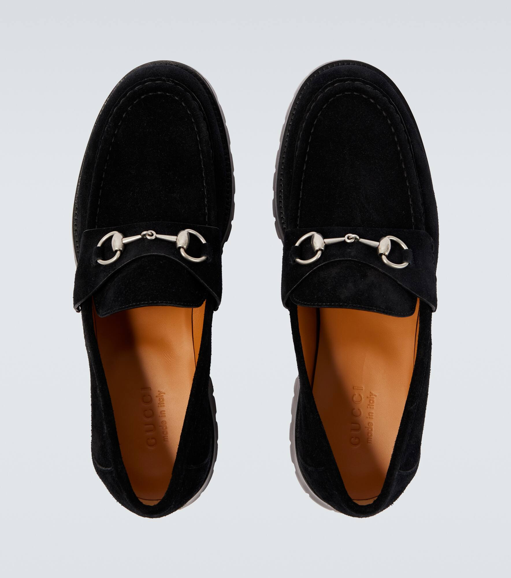 Horsebit suede loafers - 4