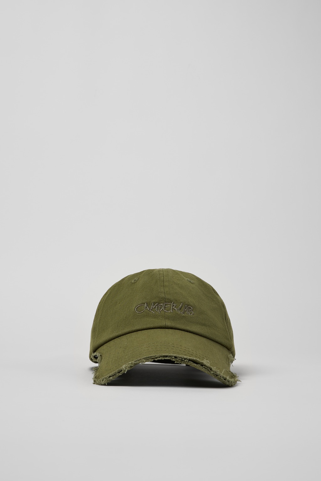 Green Cotton Cap (One Size) - 4