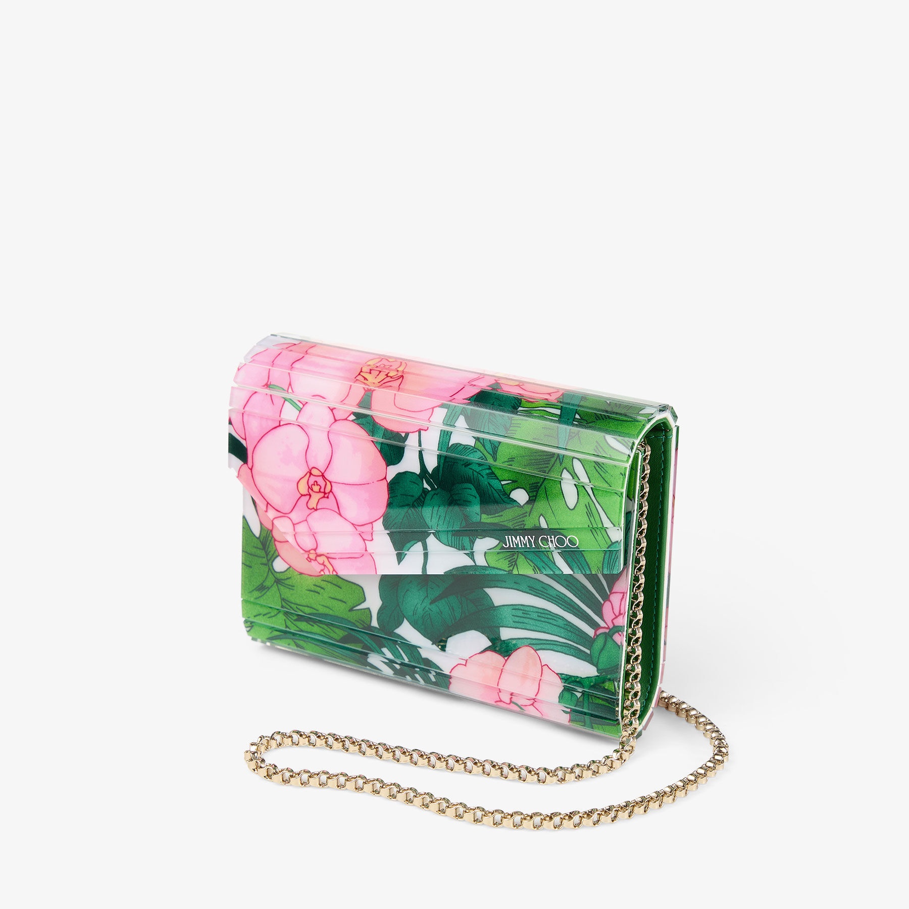 Candy
Tropical Orchid Acrylic Clutch Bag - 3