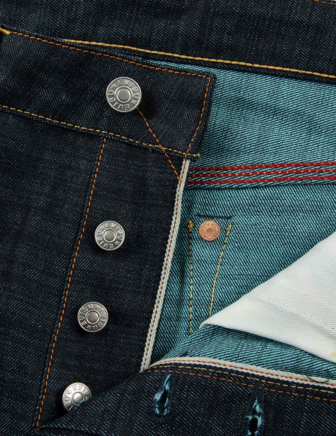 Sashiko Pattern Pockets Carrot Fit Jeans #2017 - 10