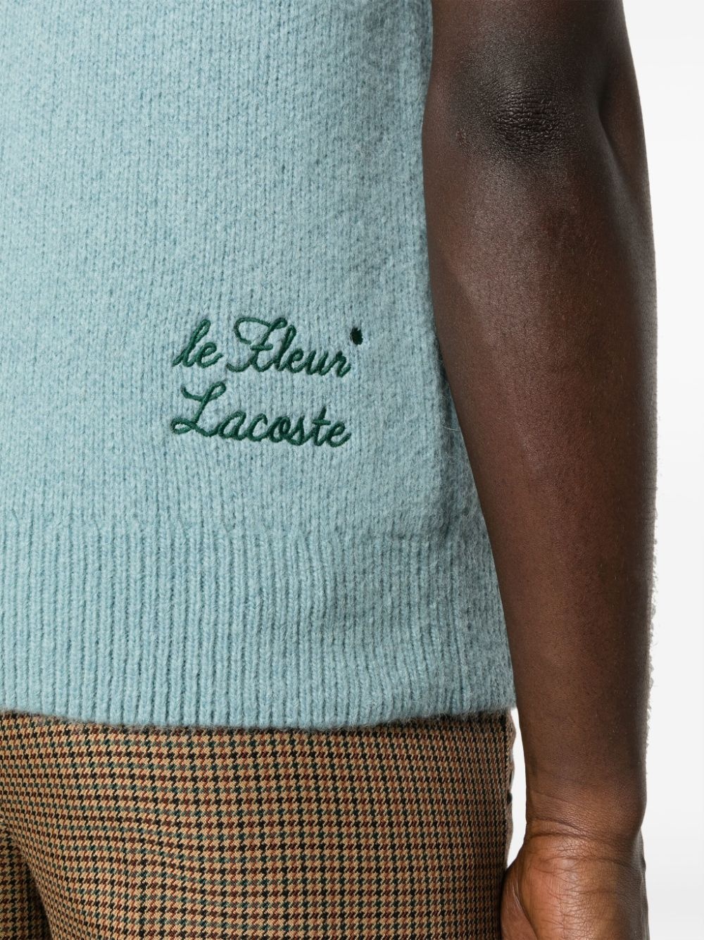 x Le Fleur ribbed-knit vest - 5