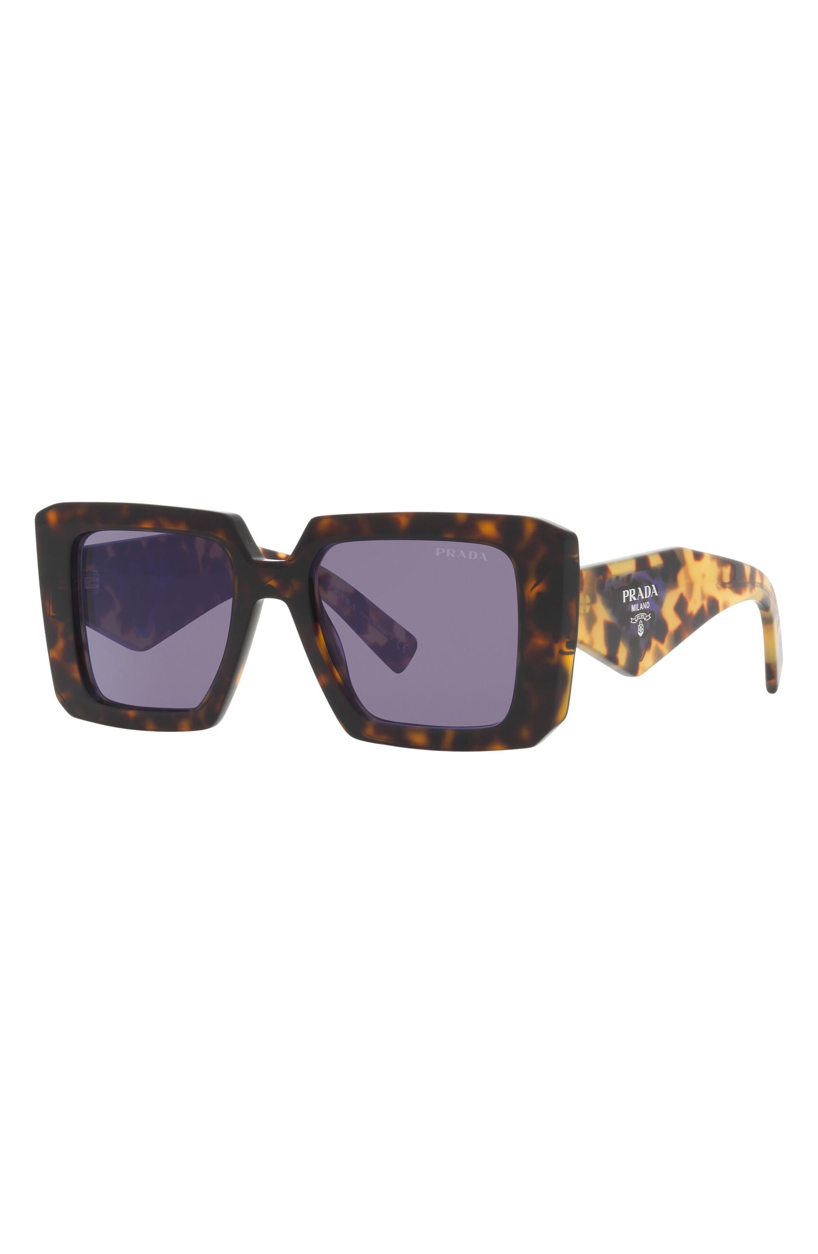 51mm Tortoise Square Sunglasses - 2