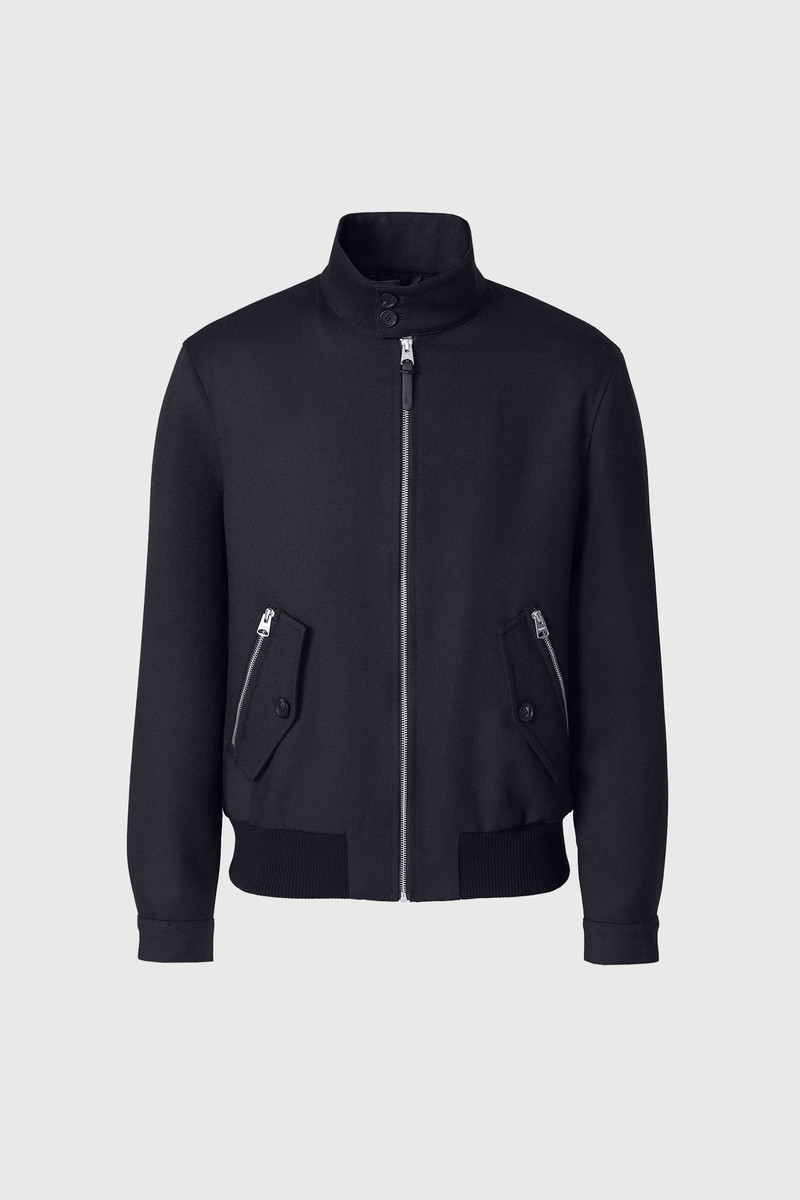 MACKAGE ROYCE Wool Gabardine Blouson Jacket outlook