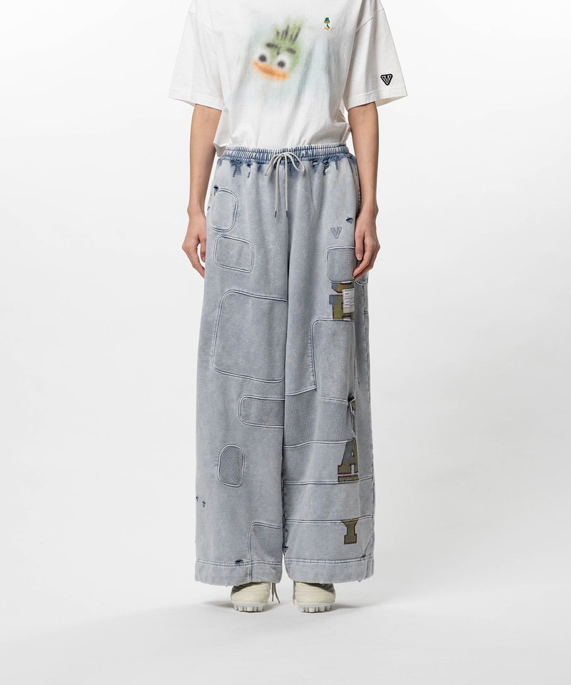 Bleached Repair Sweat Pants 8