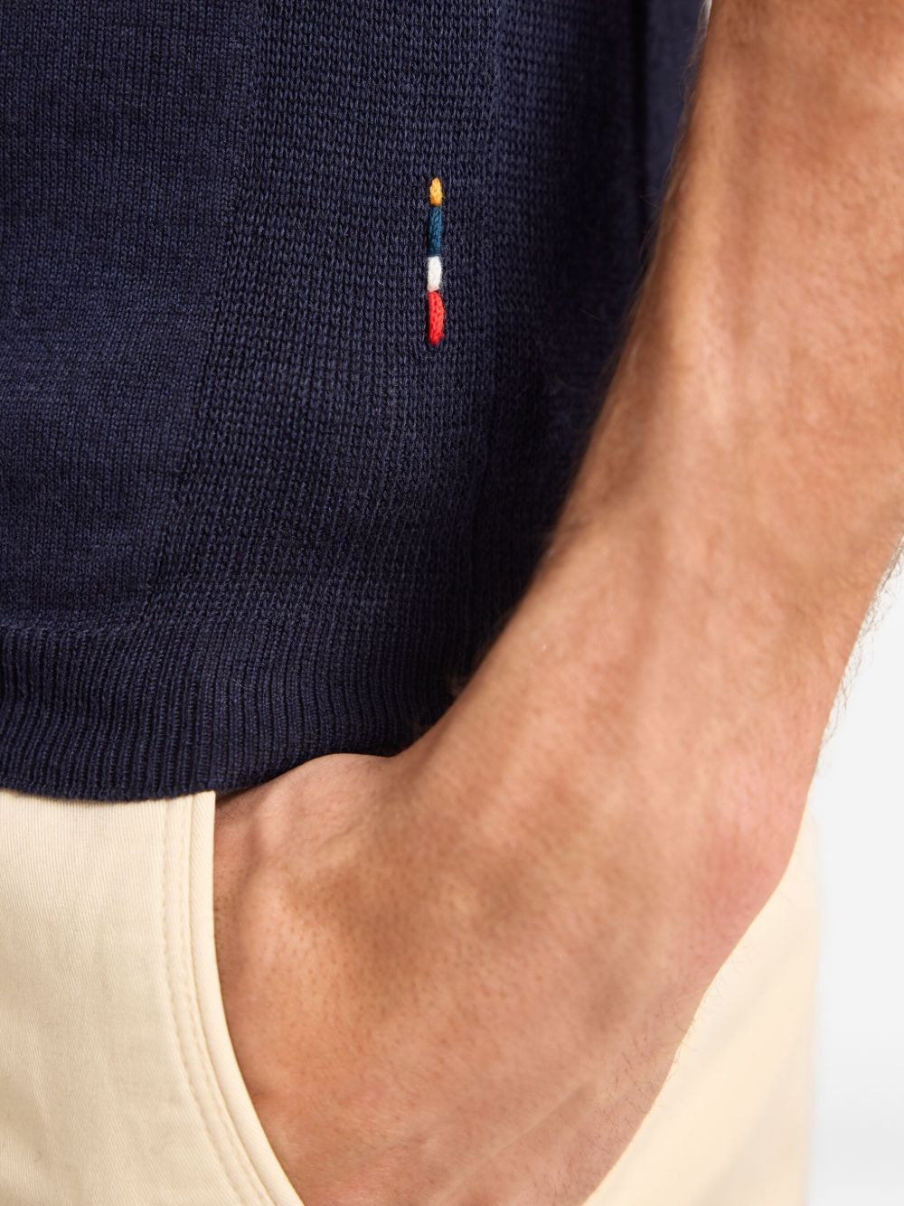 Burnham cotton-blend polo shirt - 4