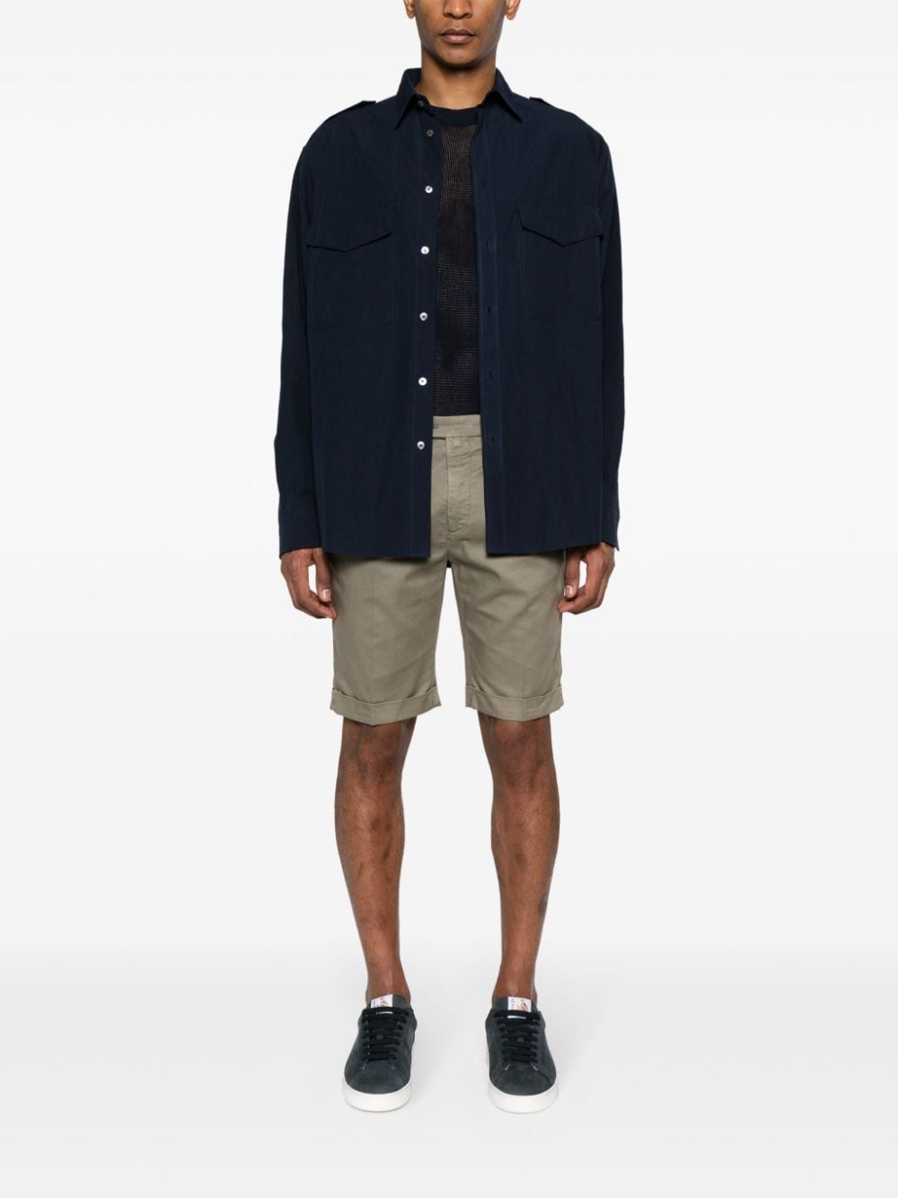 cotton chino shorts - 2