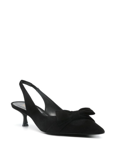 Stuart Weitzman Sofia 50mm suede pumps outlook