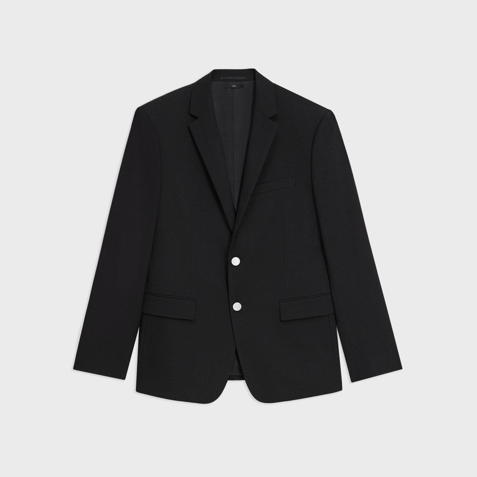 Morton Blazer in Textured Gabardine - 1