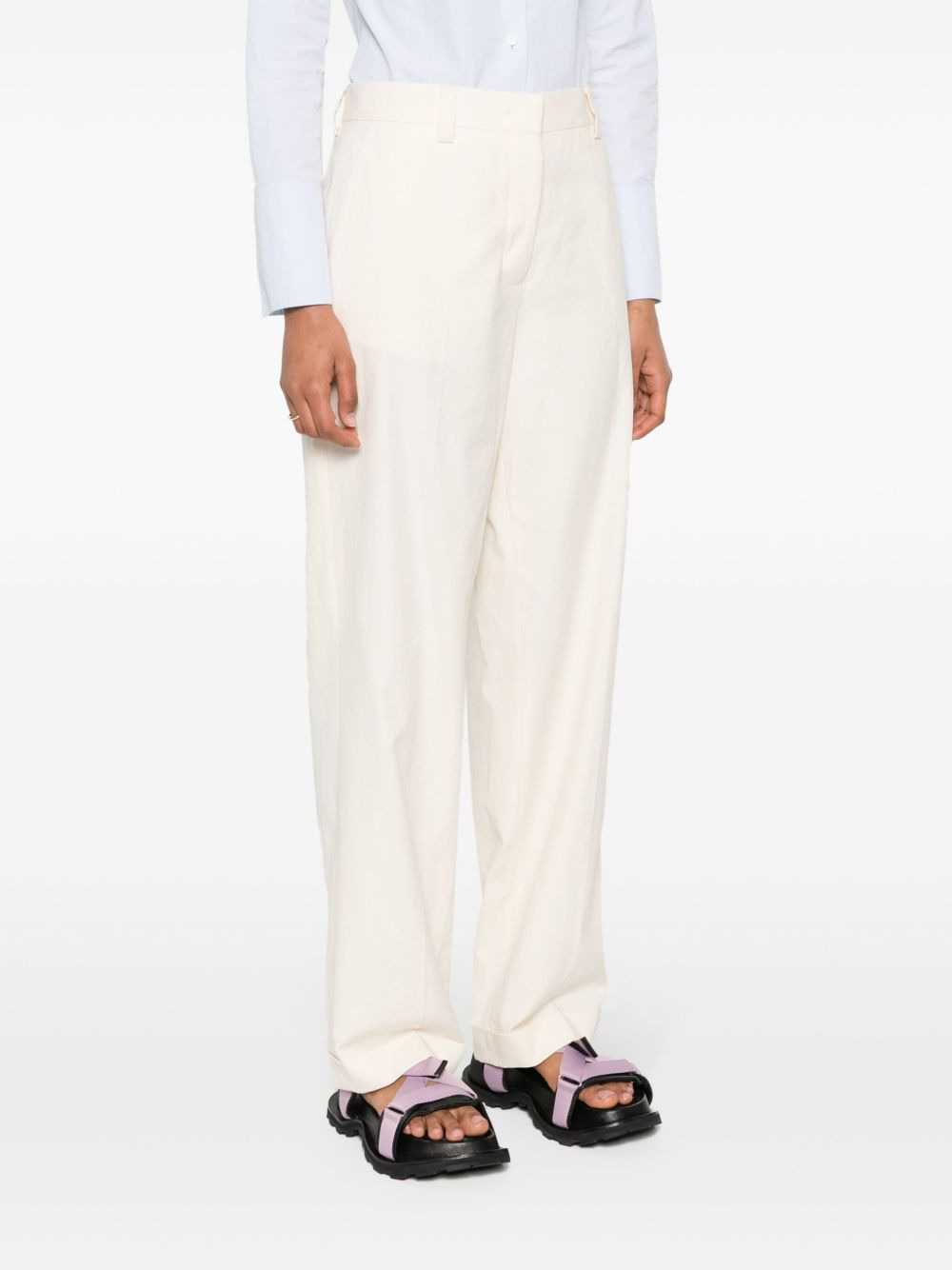 straight-leg trousers - 3