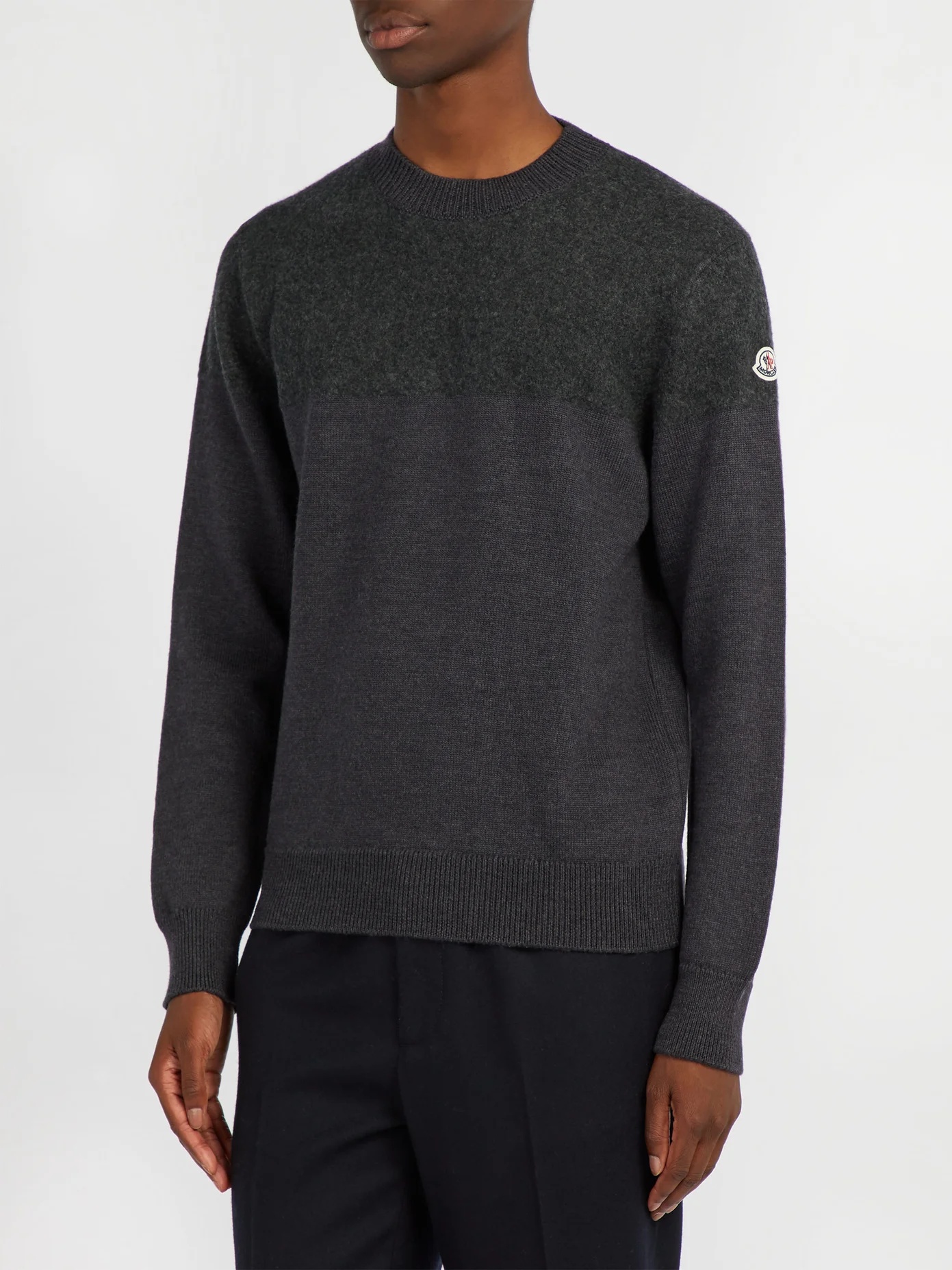 Crew-neck wool sweater - 5