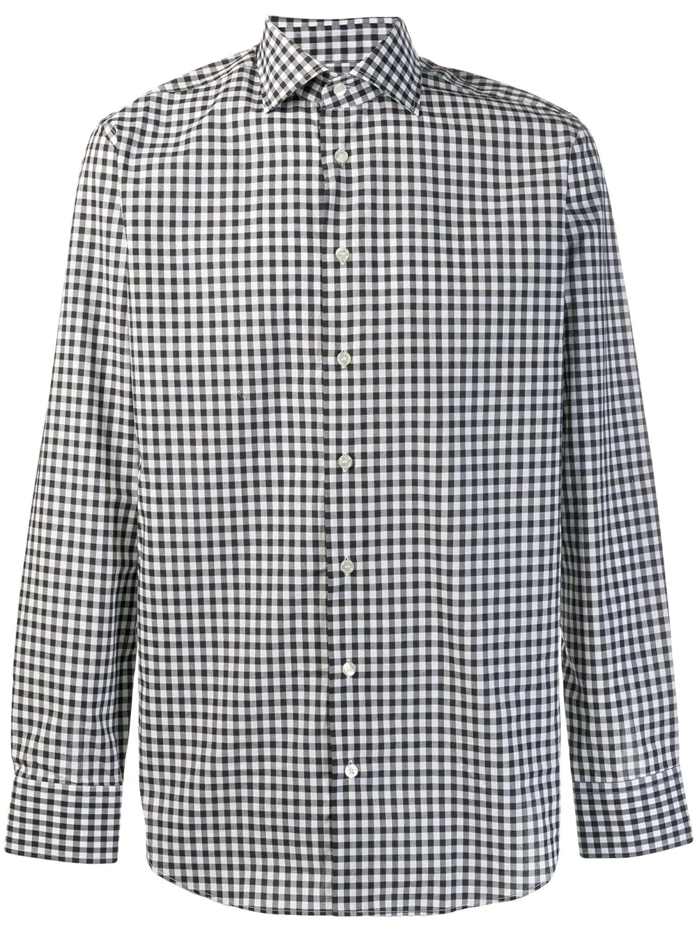 checked shirt - 1