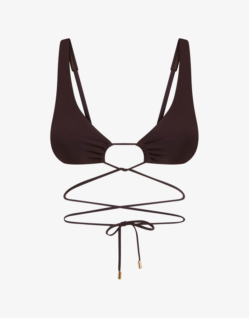 TRIANGLE BIKINI TOP IN LYCRA 3