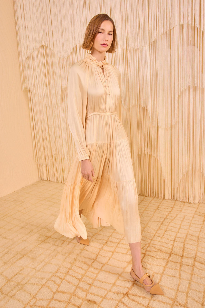 Riley Long Sleeve Midi Dress 1