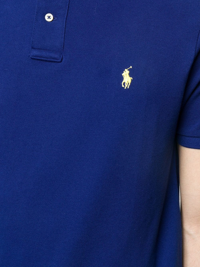 logo embroidered polo shirt 5