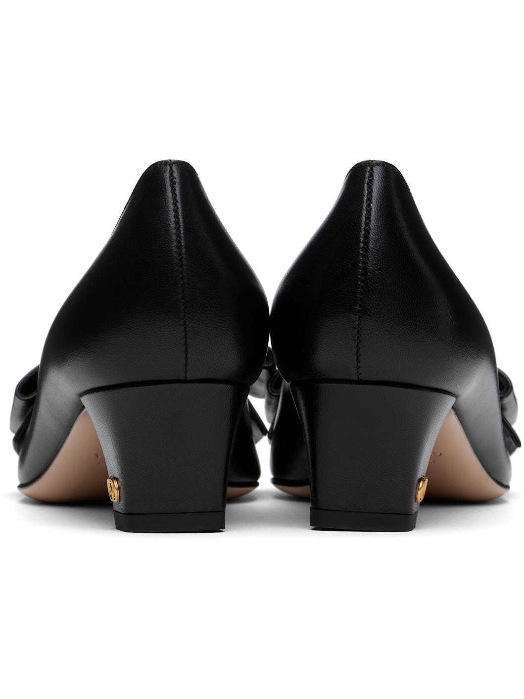 Black Bowow Heels - 2