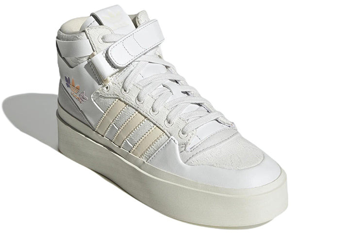 (WMNS) adidas Forum Bonega Mid 'Embroidered Floral' GZ4296 - 3