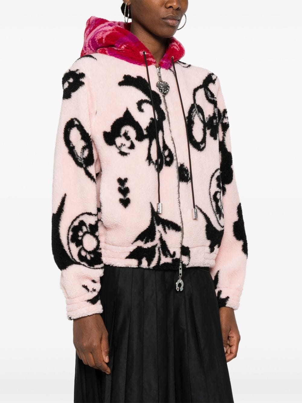 fleece hoodie - 3
