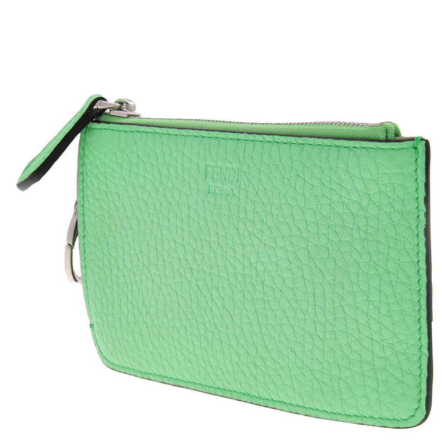 Fendi Peekaboo Leather Card Case Pouch - 2