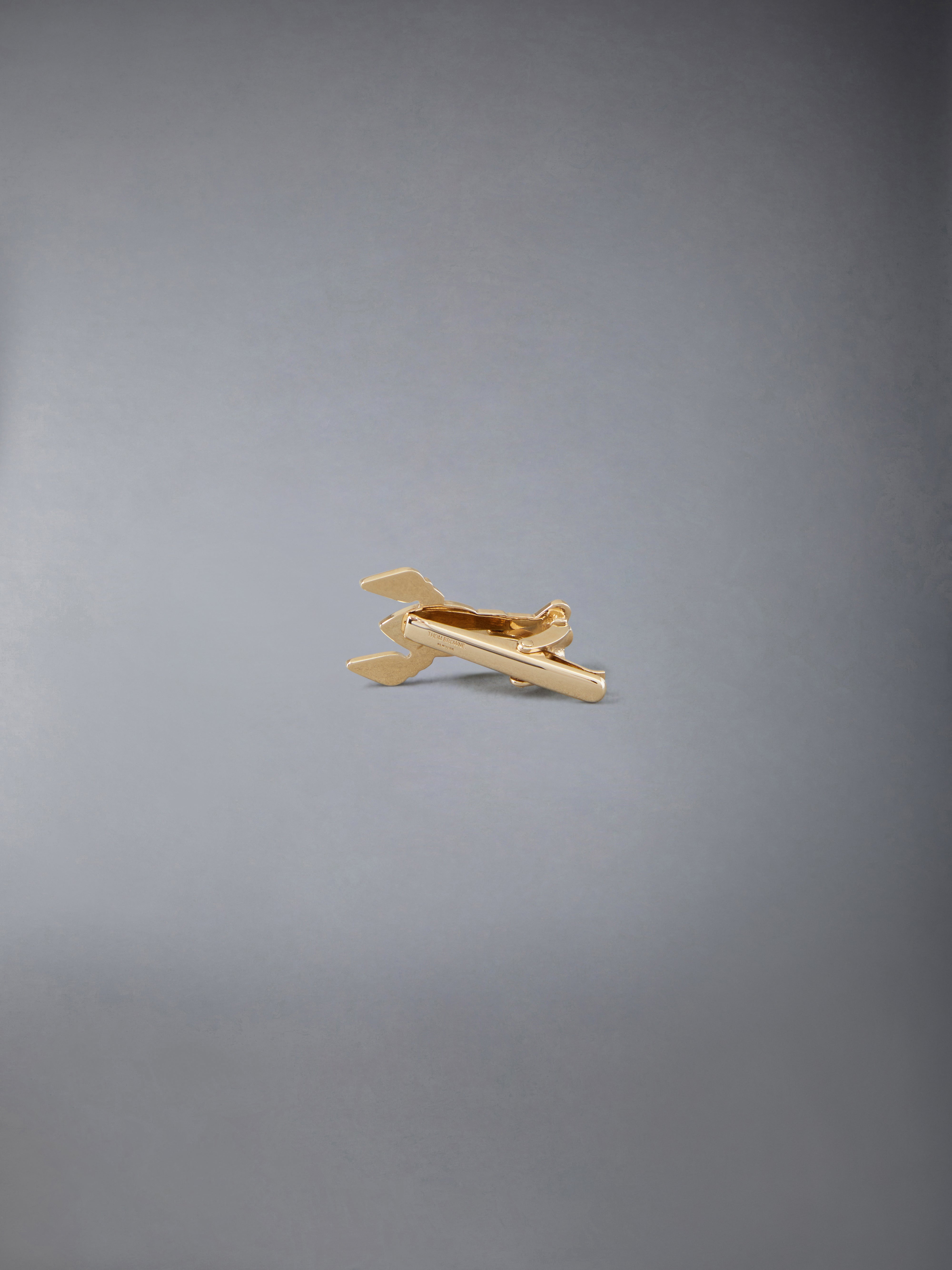 BRASS LOBSTER TIE BAR - 3