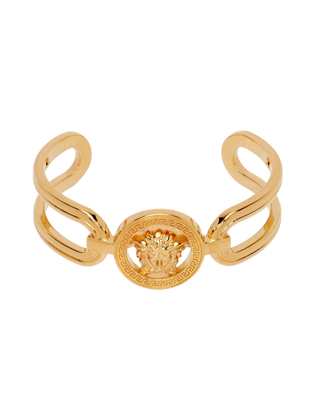 Gold Medusa '95 Cuff Bracelet - 1