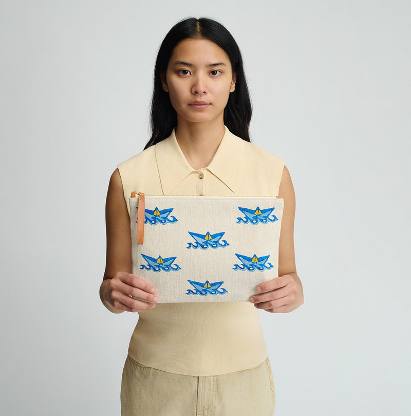 Mansur Gavriel LIMITED EDITION PASCUCCI POUCH outlook