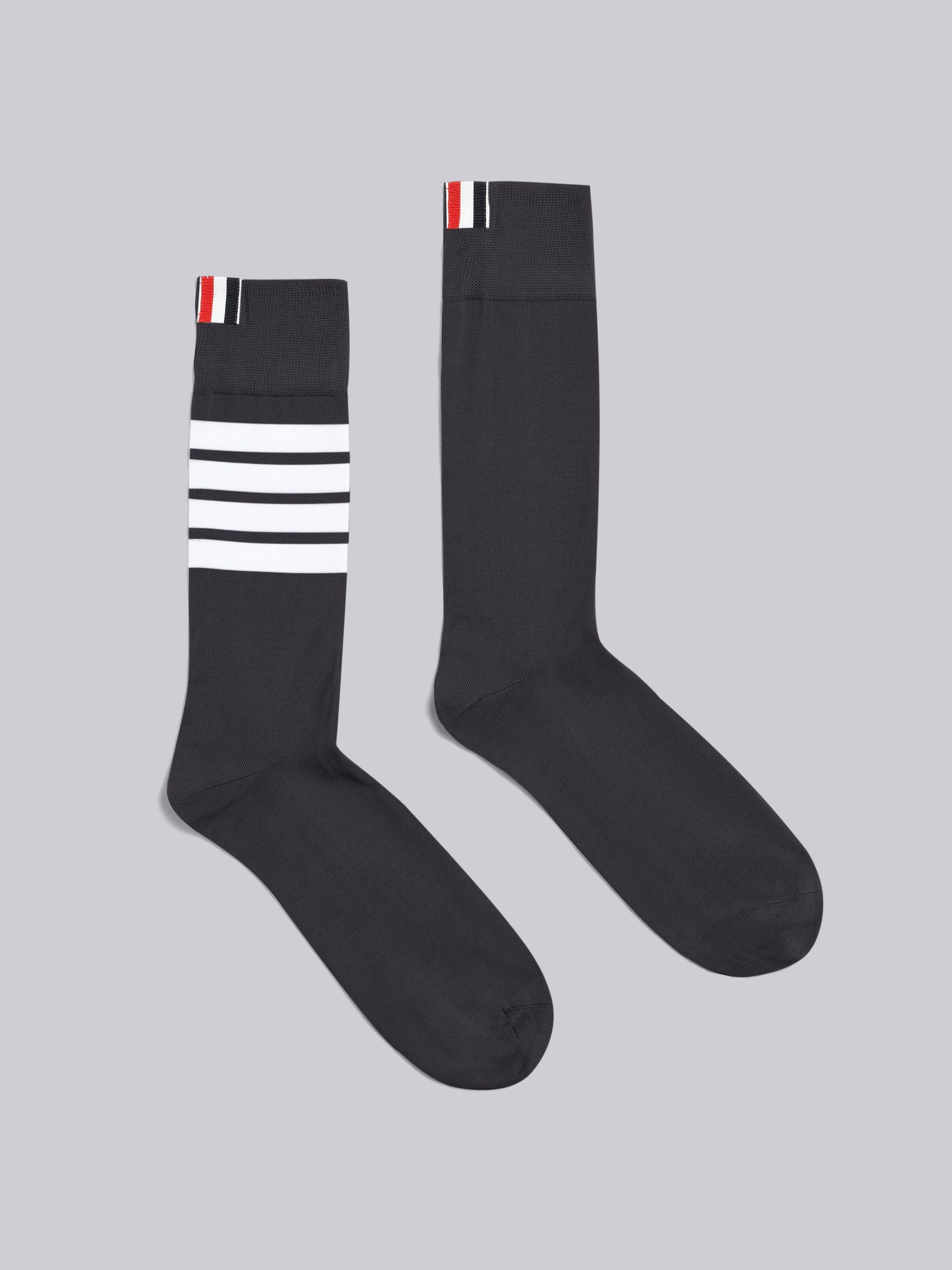 4-Bar mid-calf socks - 1