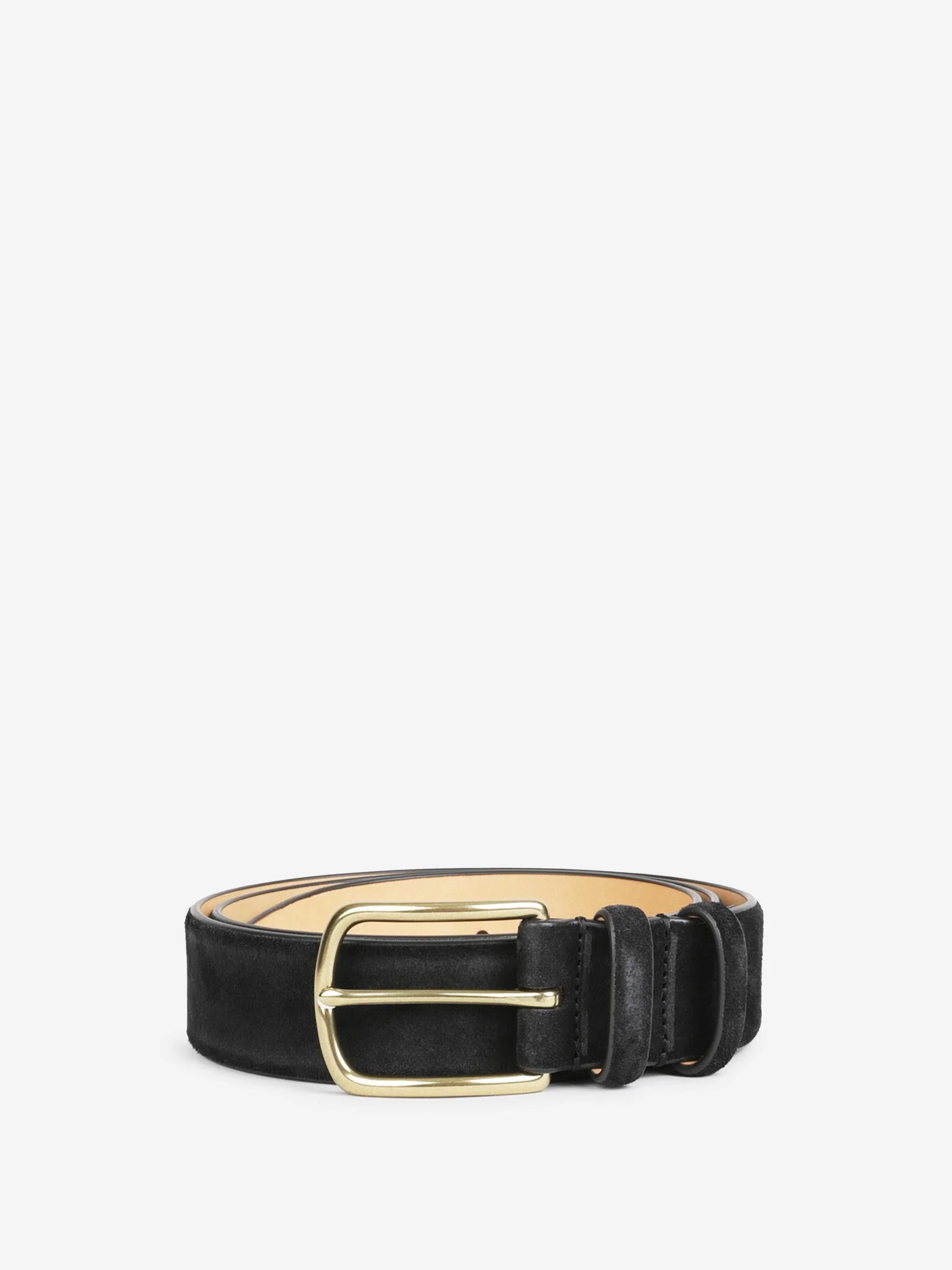 WIDE SUEDE BELT - 1