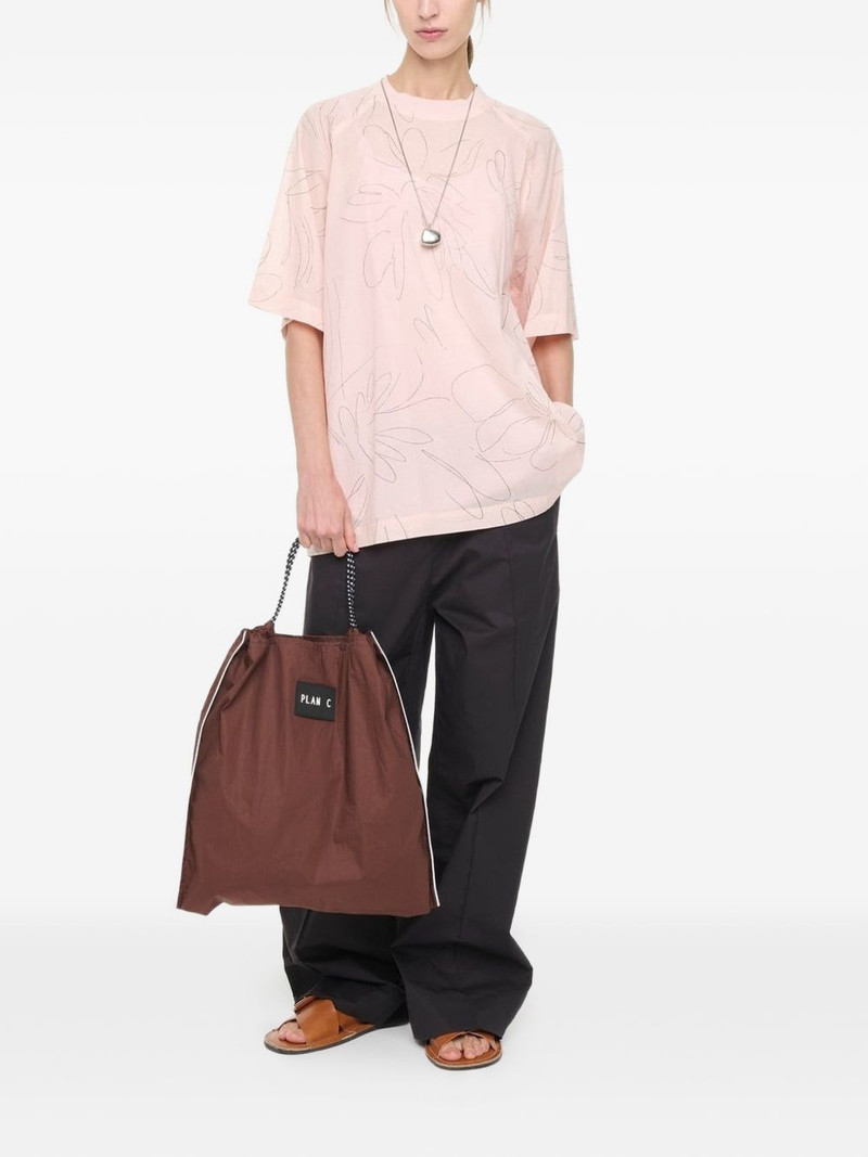 Plan C floral-print T-shirt outlook