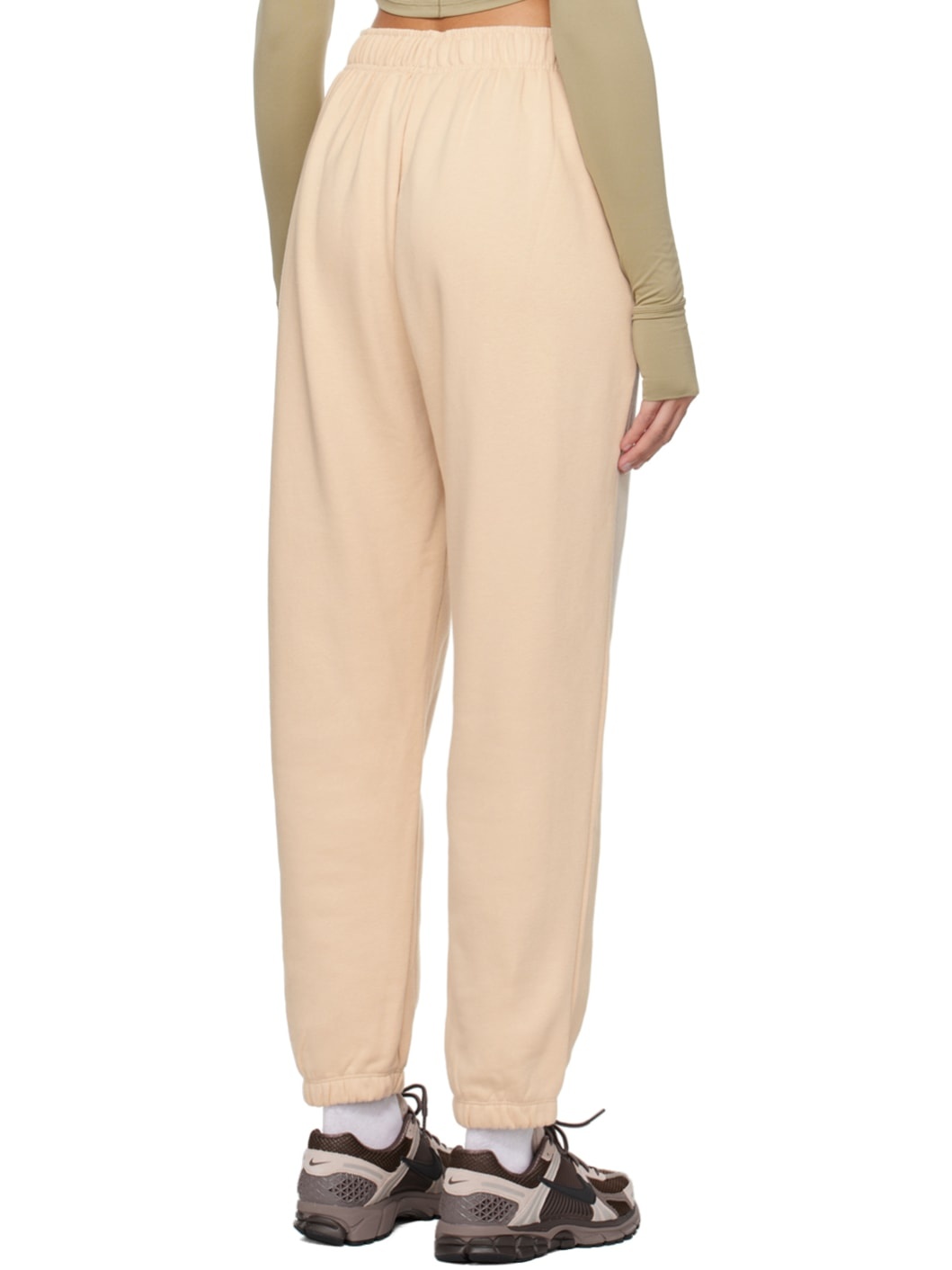 Beige Oversized Sweatpants - 3