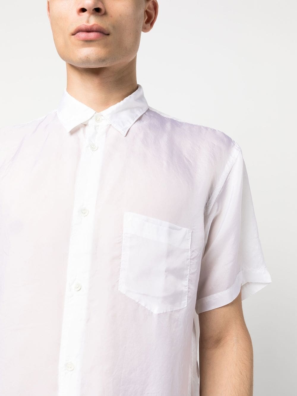 short-sleeves classic-collar shirt - 5