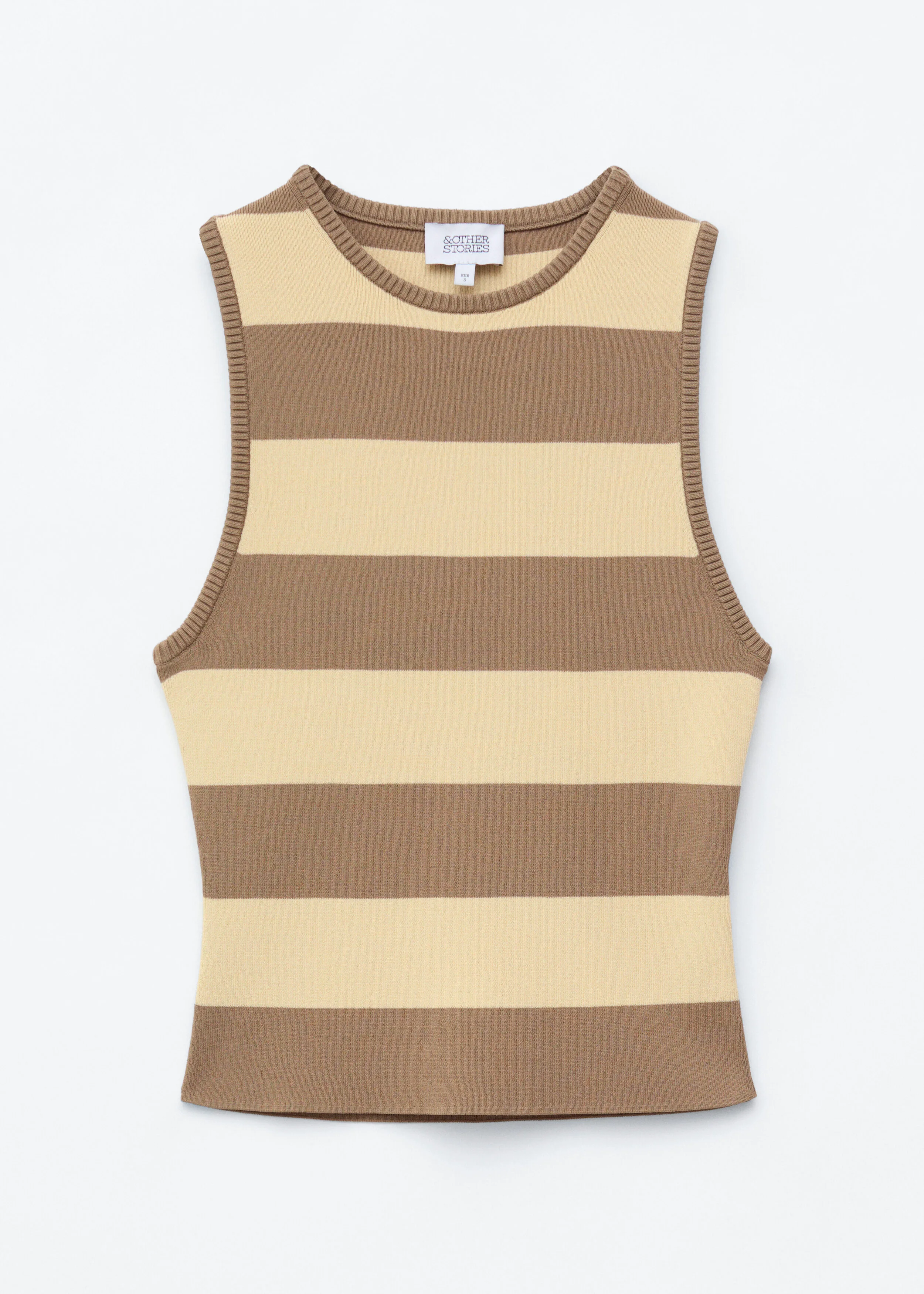 Knitted Tank Top - 1