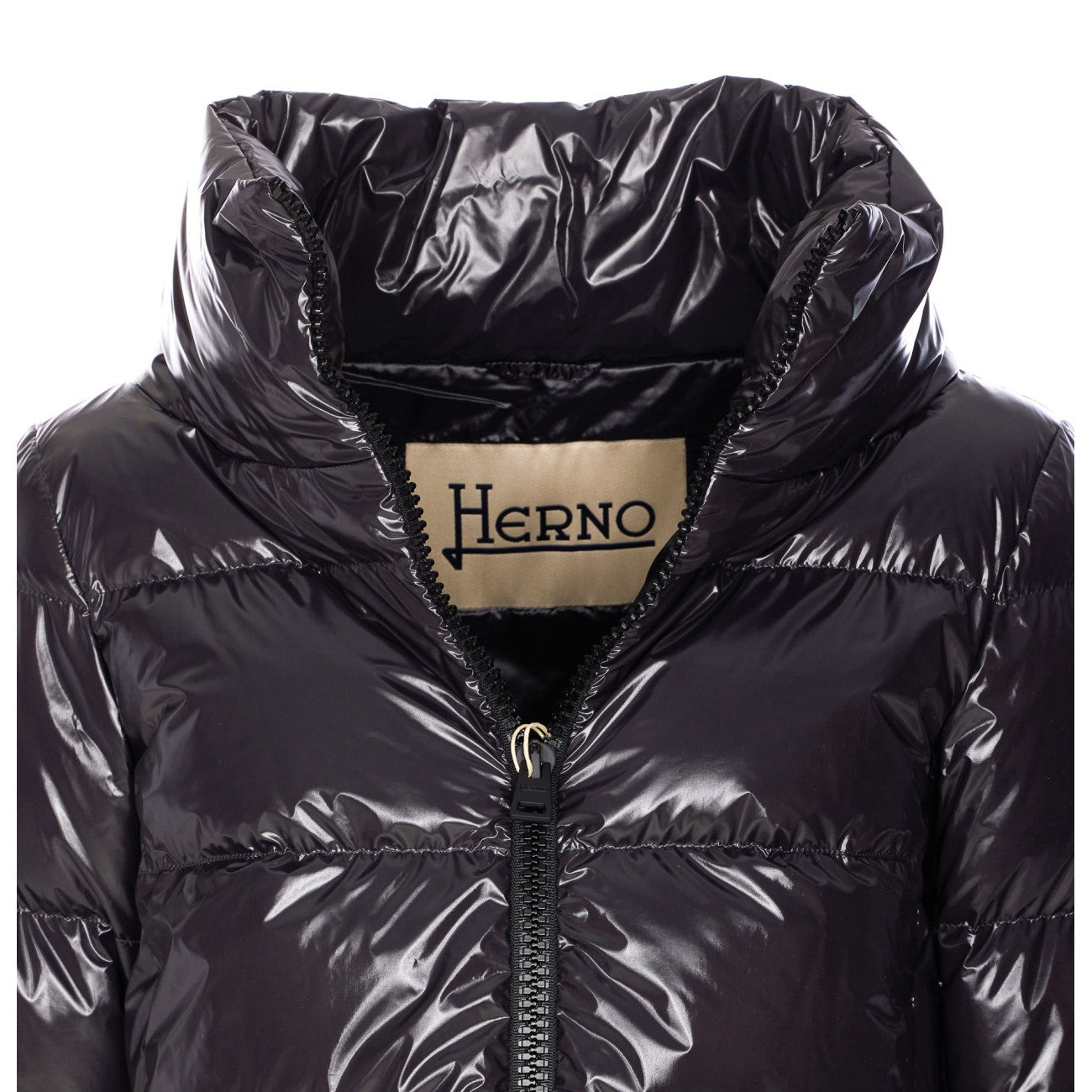 Herno Women Gloss Cape Down Jacket - 4