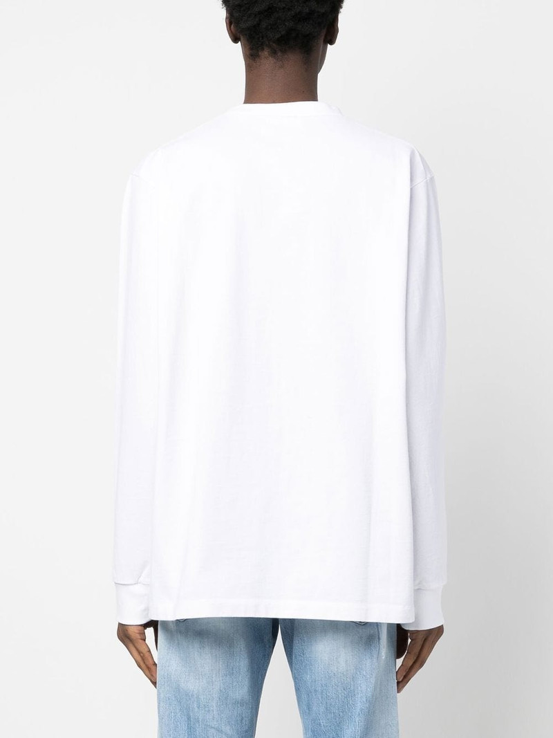 Enjoy-print long-sleeve T-shirt 4