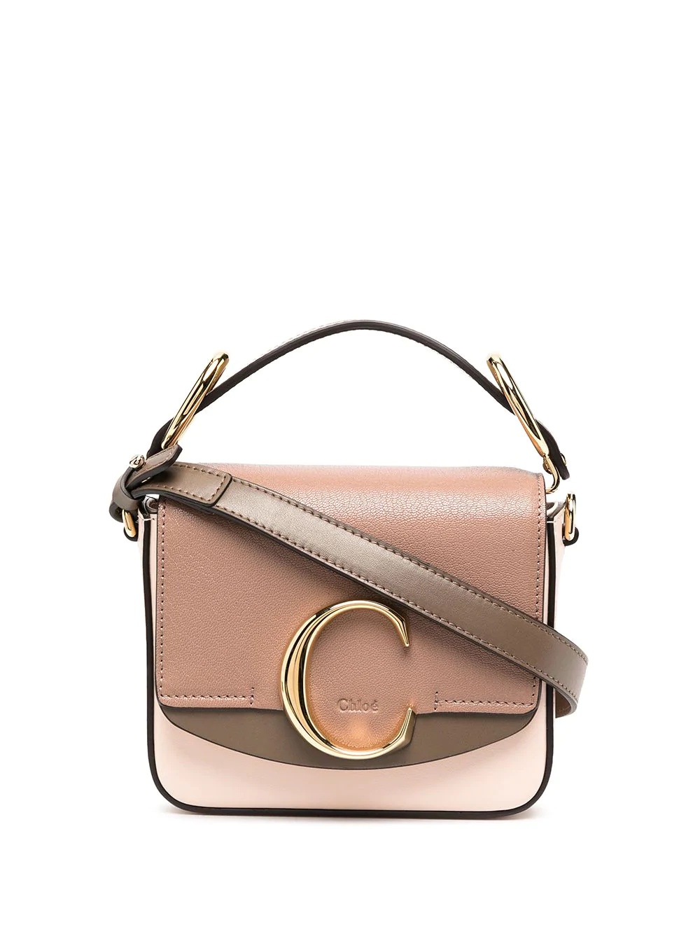 mini Chloé C shoulder bag - 1