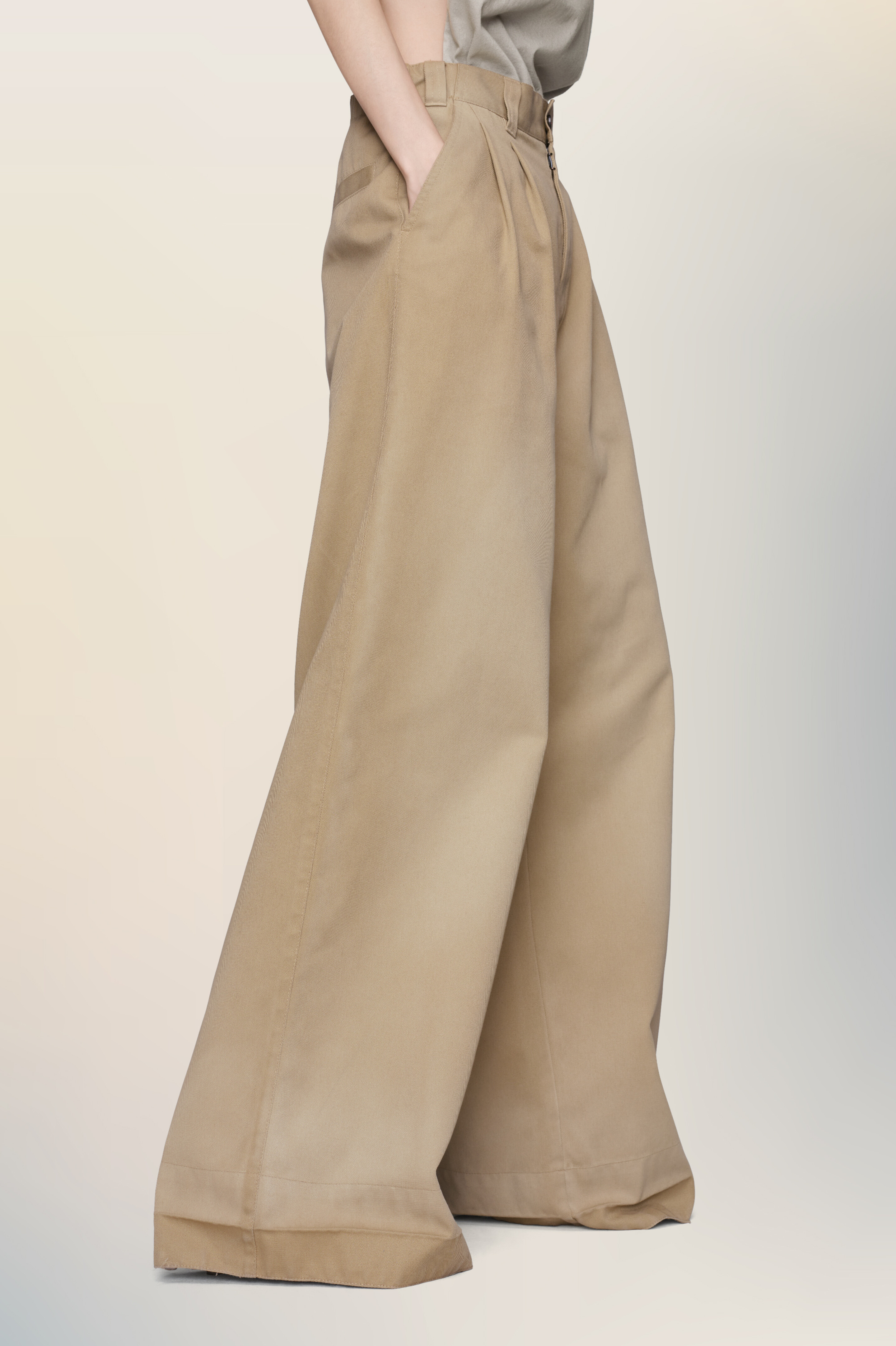 Wide-leg trousers - 4