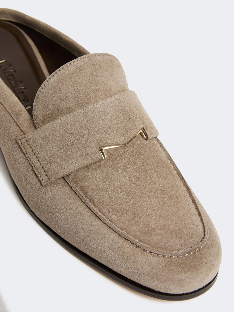 GOCCIA Suede mules - MUD 3