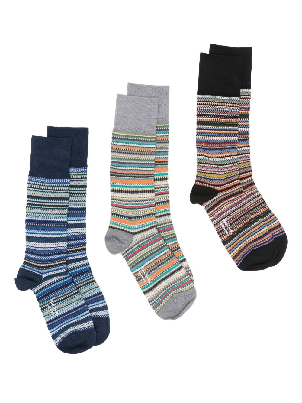 Paul Smith Men Printed Socks - 3 Pack - 1