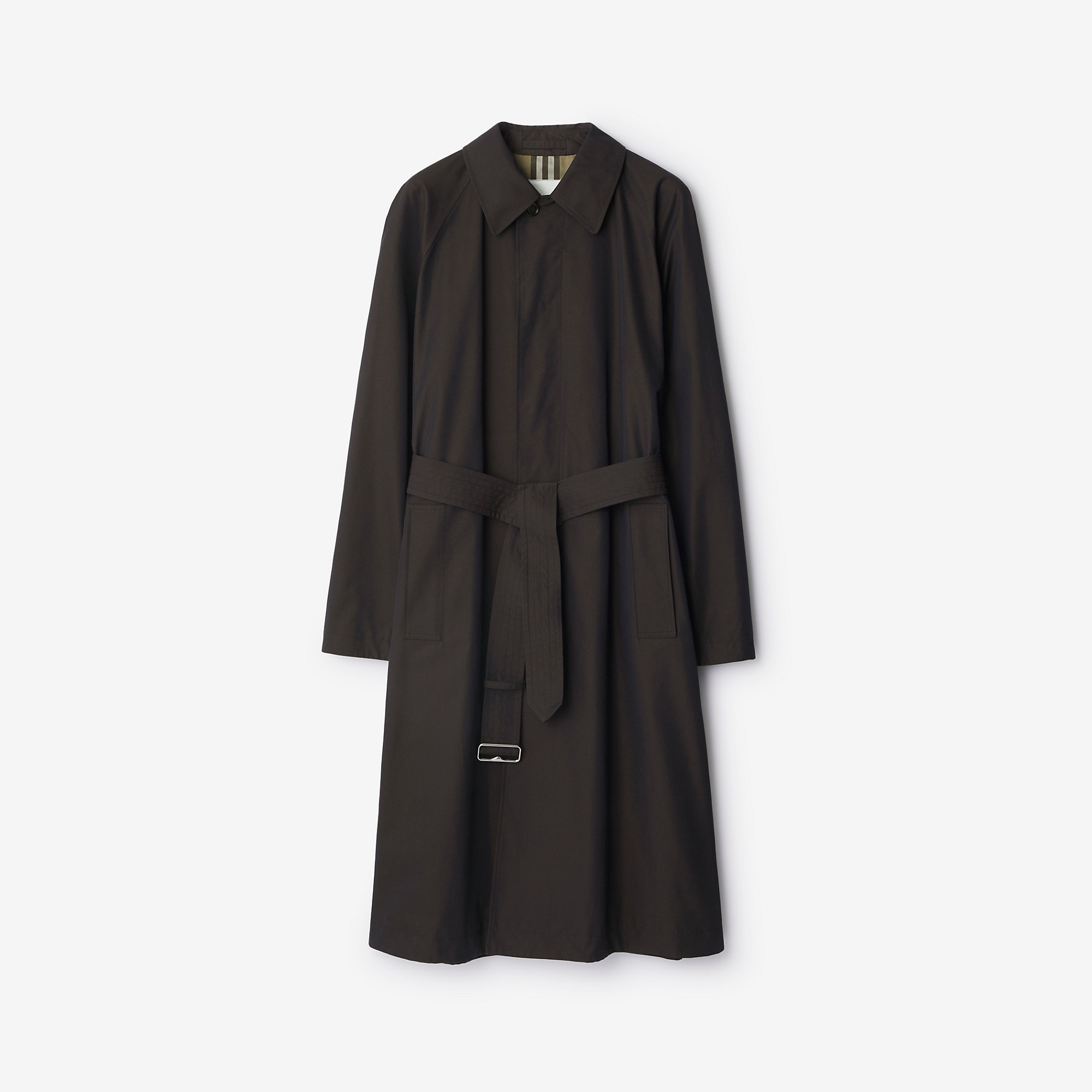 Long Cotton Car Coat - 1