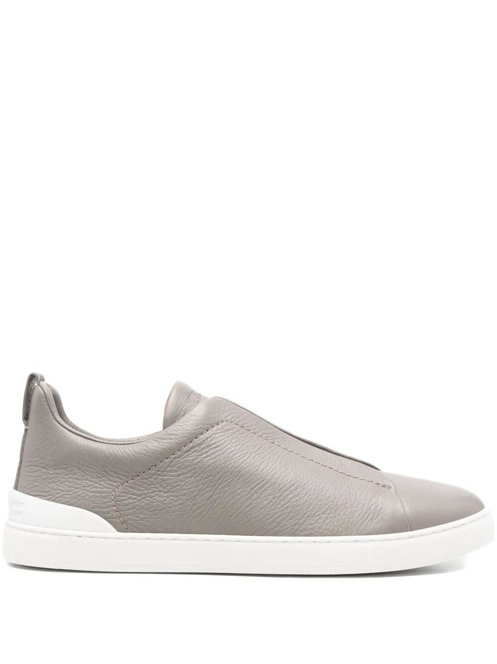 Zegna Men "Triple Stitch Low Top" Sneakers - 1