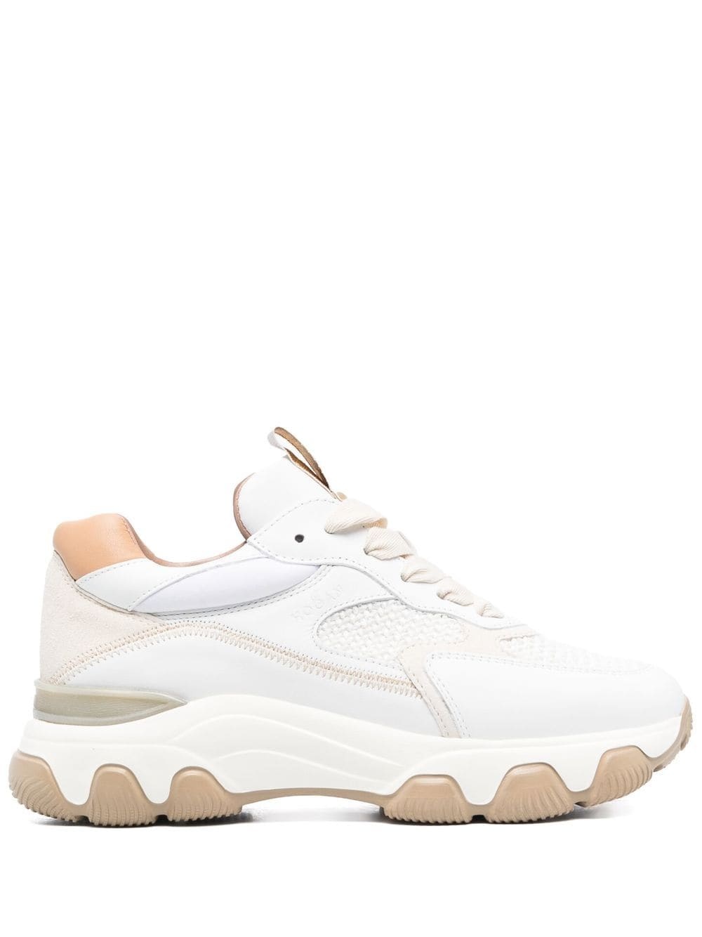 embossed-logo detail sneakers - 1