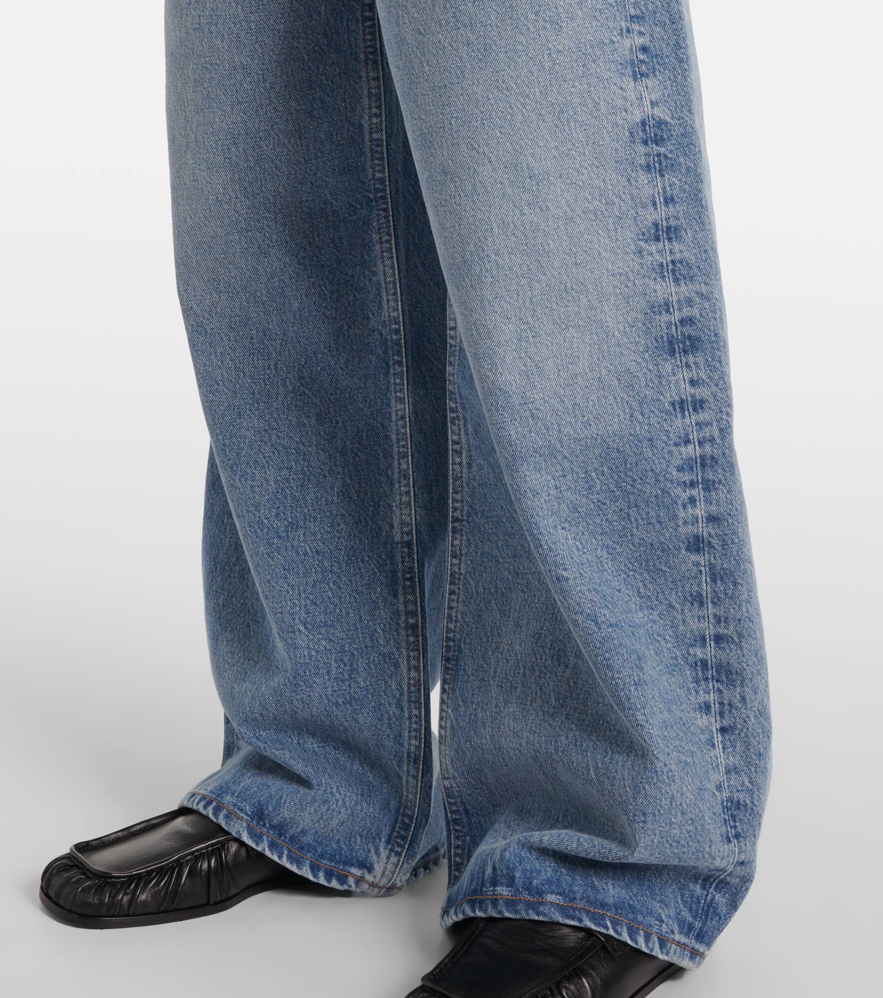 Low Curve mid-rise wide-leg jeans - 5