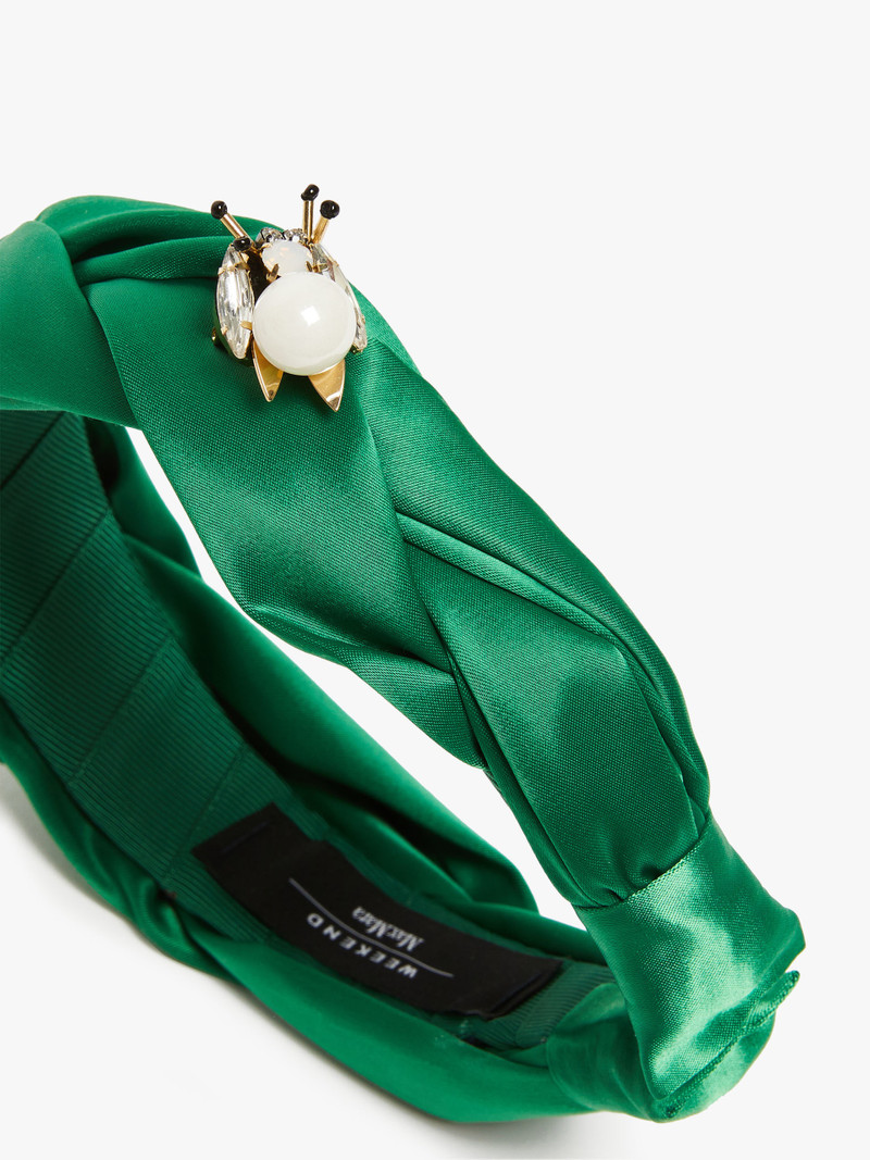 Max Mara CRESO Satin hairband outlook