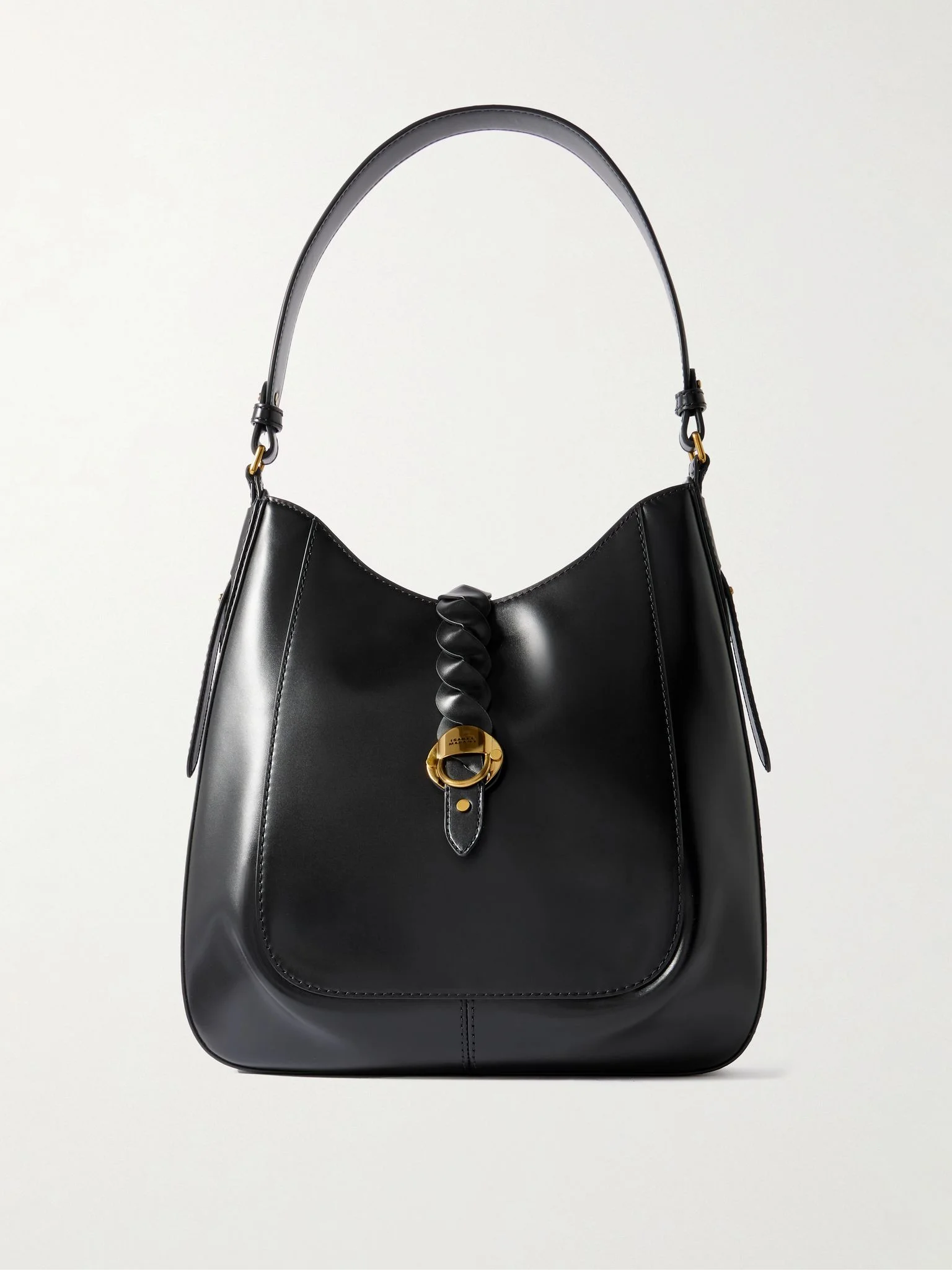 Altay leather shoulder bag Black - 1